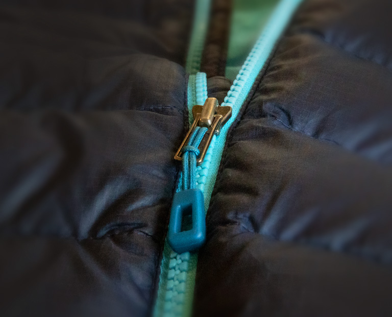 winter jacket zipper